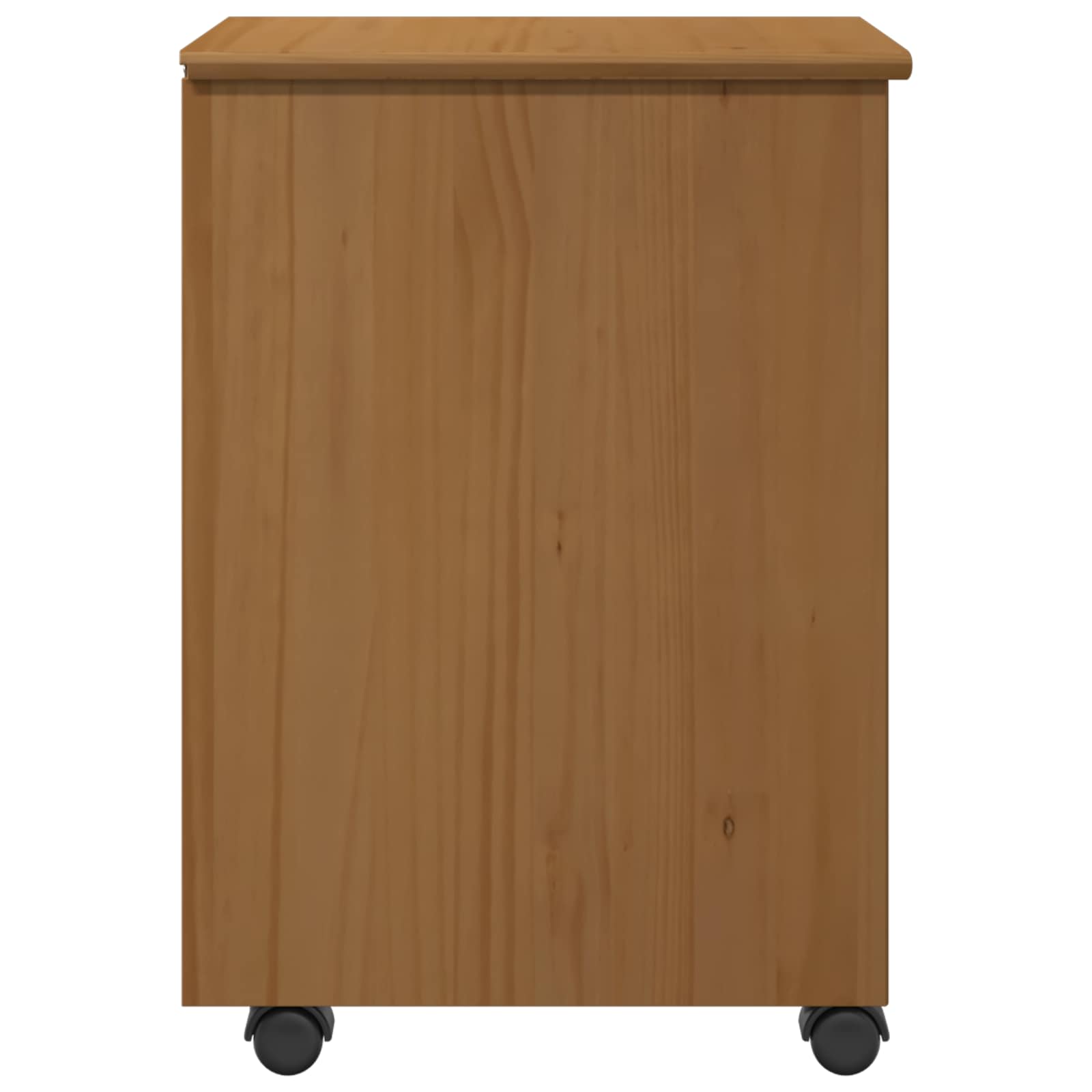 Mobile con Ruote MOSS Marrone Miele 34 x 39 x 56 cm