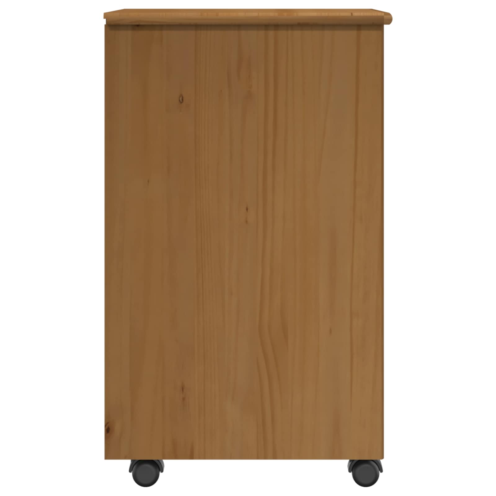 Mobile con Ruote con ruota Marrone miele 34 x 39 x 65,5 cm
