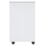 Mobile con Ruote con ruota Bianco 34 x 39 x 65,5 cm