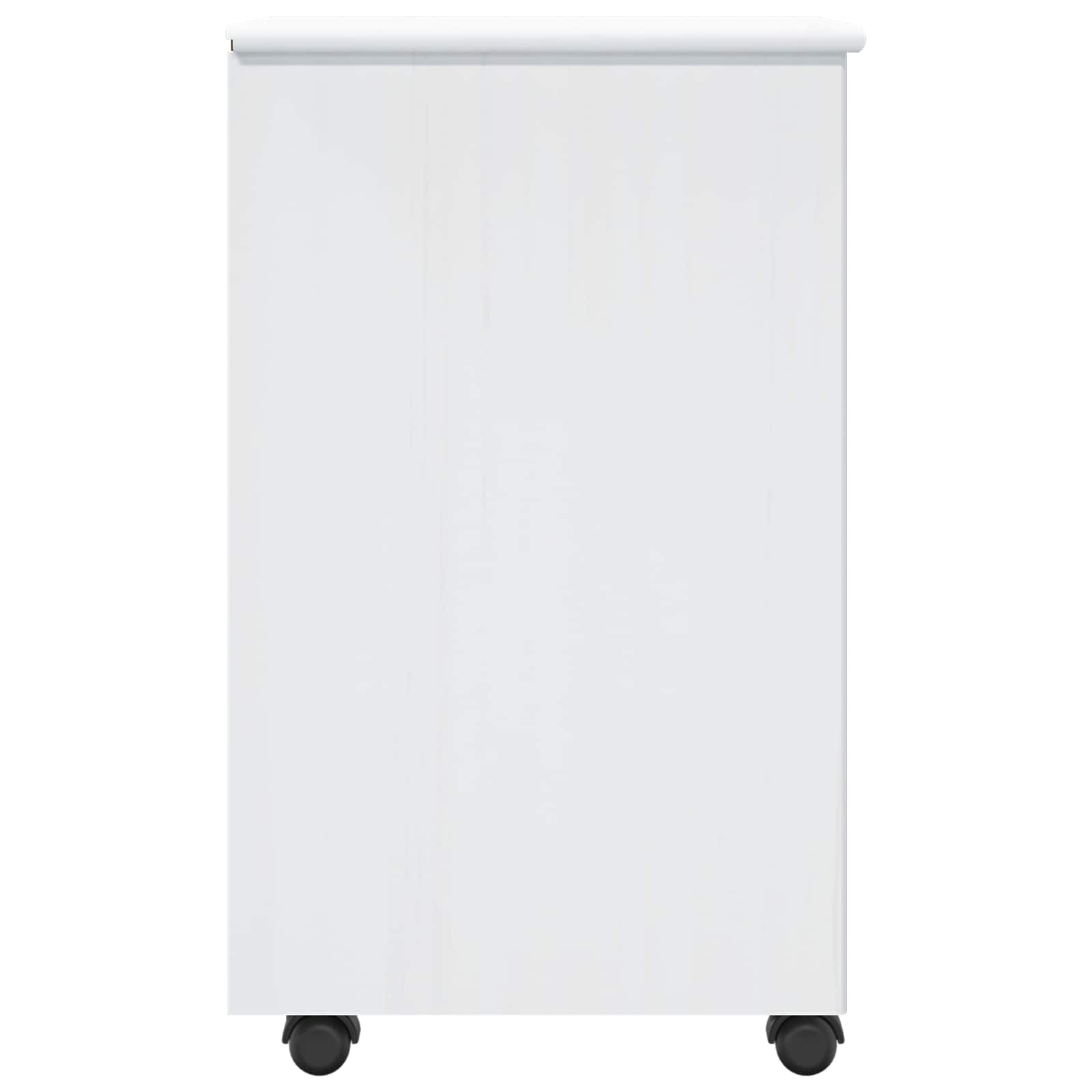 Mobile con Ruote con ruota Bianco 34 x 39 x 65,5 cm