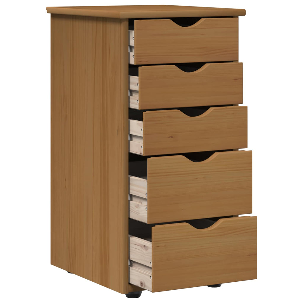 Armadietto Marrone miele 34 x 39 x 61,5 cm