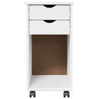 Mobile con Ruote Bianco 34 x 39 x 65,5 cm