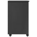 Mobile con Ruote Grigio 34 x 39 x 65,5 cm