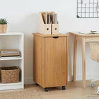 Mobile con Ruote con ruota Marrone miele 34 x 39 x 65,5 cm