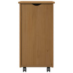 Mobile con Ruote con ruota Marrone miele 34 x 39 x 65,5 cm