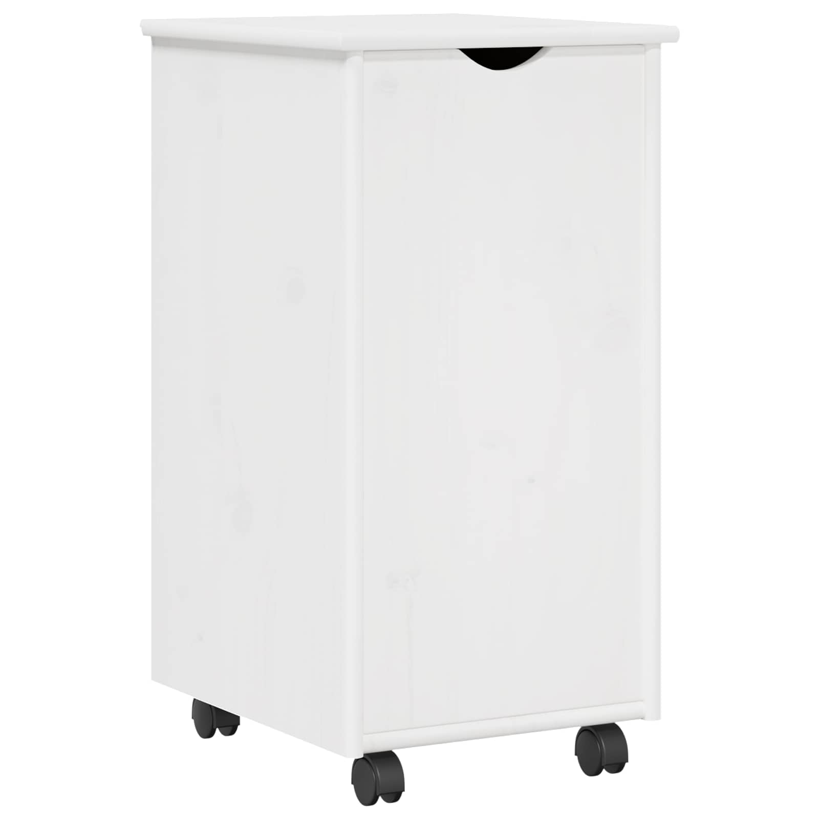 Mobile con Ruote con ruota Bianco 34 x 39 x 65,5 cm