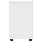 Mobile con Ruote con ruota Bianco 34 x 39 x 65,5 cm