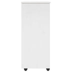 Mobile con Ruote con ruota Bianco 34 x 39 x 93,5 cm