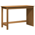 Scrivania Marrone miele 112 x 50 x 75 cm Legno di Pino Massello