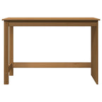 Scrivania Marrone miele 112 x 50 x 75 cm Legno di Pino Massello