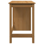 Scrivania Marrone miele 112 x 50 x 75 cm Legno di Pino Massello