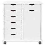 Mobile con Ruote con ruota Bianco 63,5 x 39 x 65,5 cm