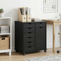 Mobile con Ruote con ruota Nero 63,5 x 39 x 65,5 cm