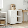 Mobile con Ruote con ruota Bianco 63,5 x 39 x 65,5 cm