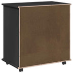 Mobile con Ruote con ruota Nero 63,5 x 39 x 65,5 cm