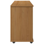 Mobile con Ruote con ruota Marrone miele 100 x 39 x 65,5 cm