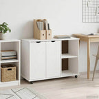 Mobile con Ruote con ruota Bianco 100 x 39 x 65,5 cm