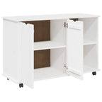 Mobile con Ruote con ruota Bianco 100 x 39 x 65,5 cm