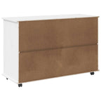 Mobile con Ruote con ruota Bianco 100 x 39 x 65,5 cm