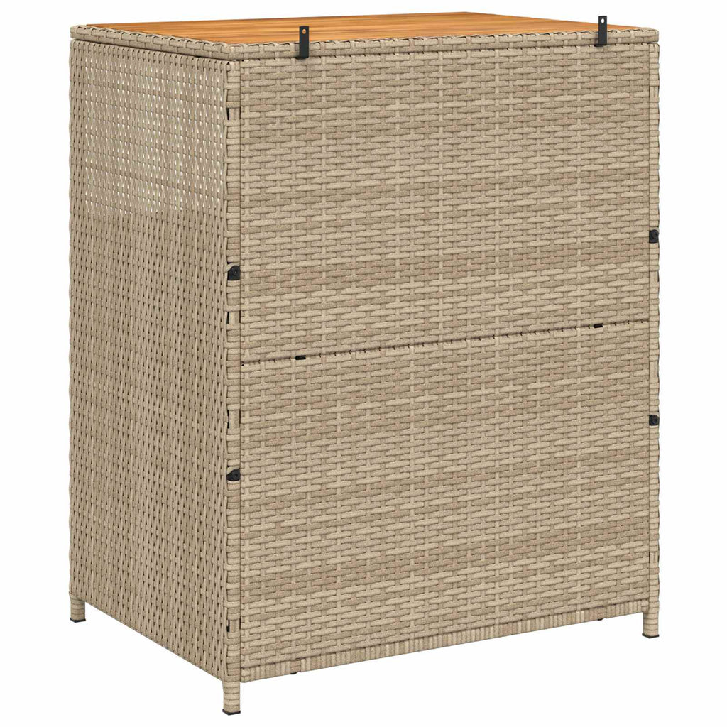 Armadietto Beige 70 x 50 x 87 cm Poliestere e Rattan Roly
