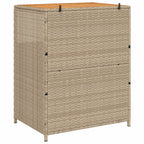 Armadietto Beige 70 x 50 x 87 cm Poliestere e Rattan Roly
