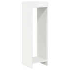 Supporto per piante 2 pcs Bianco 30 x 30 x 100 cm