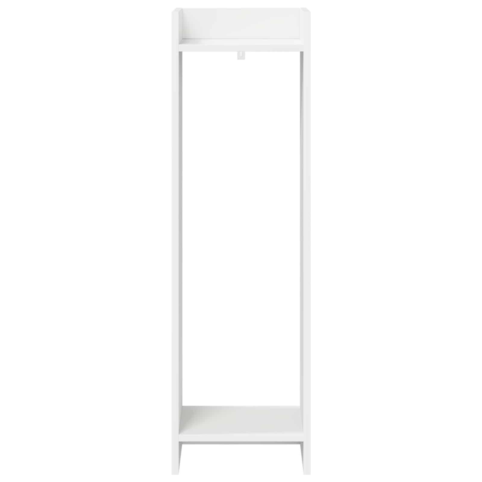 Supporto per piante 2 pcs Bianco 30 x 30 x 100 cm