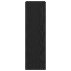 Supporto per piante 2 pcs Rovere Nero 30 x 30 x 100 cm