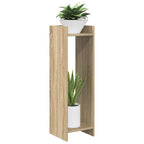 Supporto per piante Rovere Sonoma 30 x 30 x 100 cm