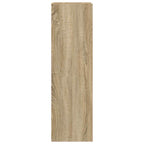 Supporto per piante Rovere Sonoma 30 x 30 x 100 cm