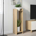 Supporto per piante 2 pcs Rovere Sonoma 30 x 30 x 100 cm