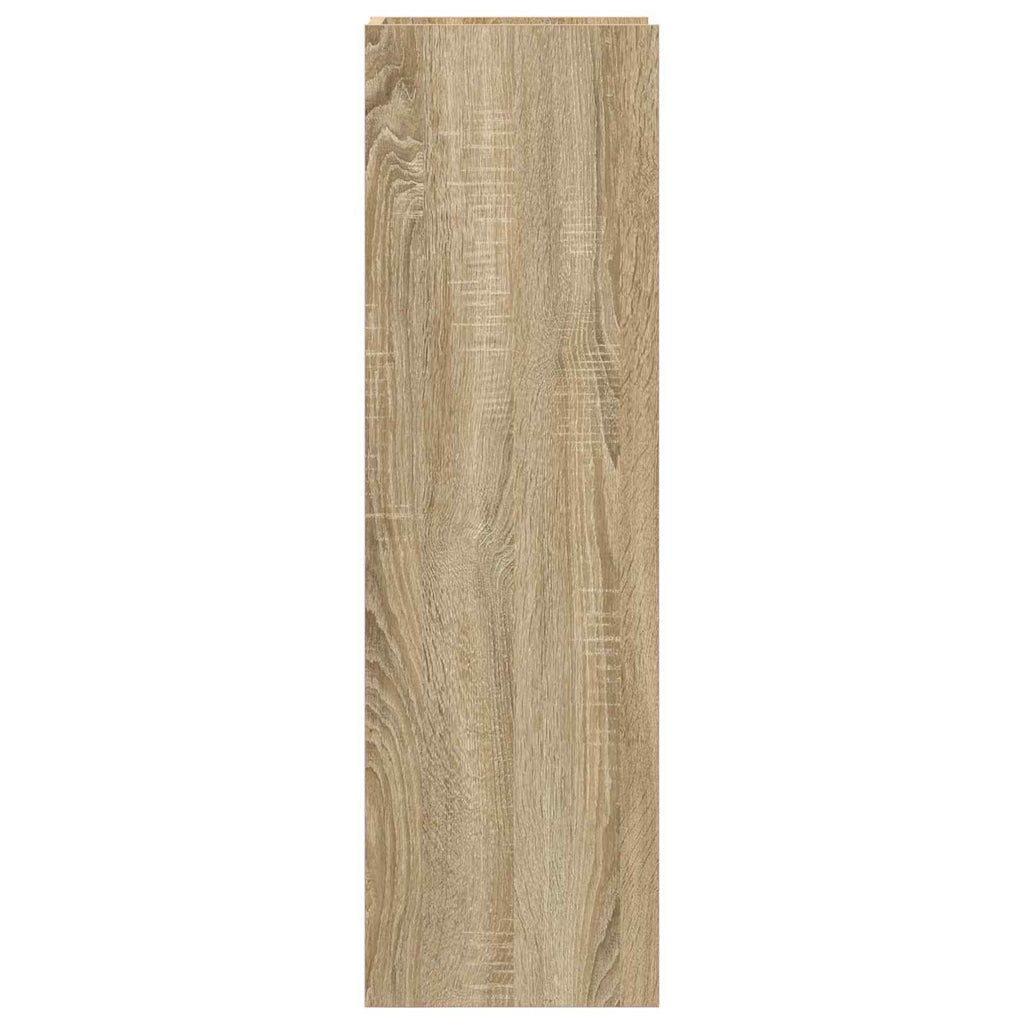 Supporto per piante 2 pcs Rovere Sonoma 30 x 30 x 100 cm