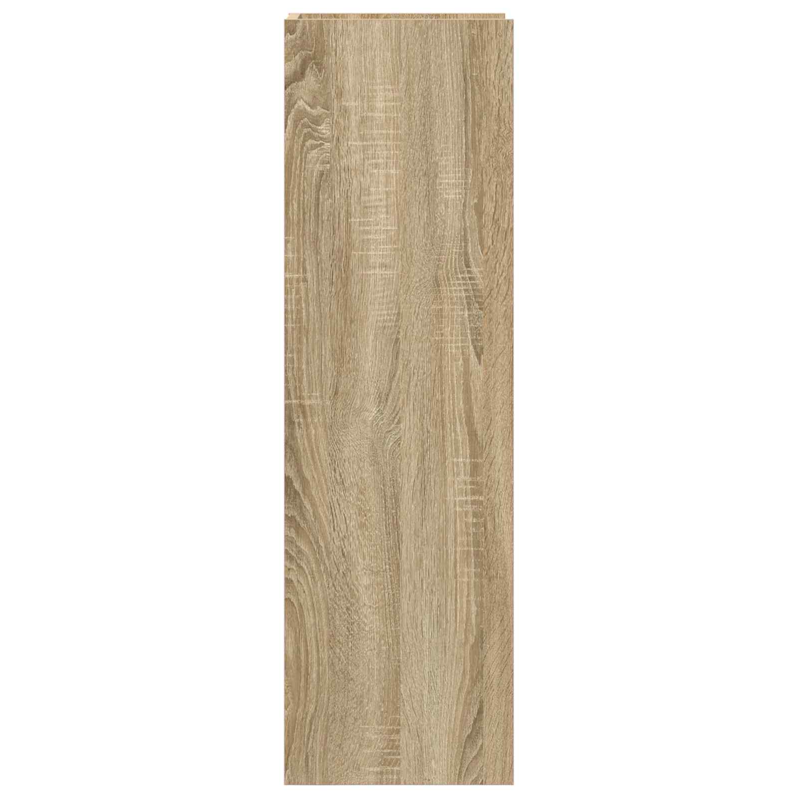Supporto per piante 2 pcs Rovere Sonoma 30 x 30 x 100 cm