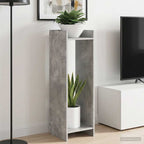 Supporto per piante Grigio Cemento 30 x 30 x 100 cm