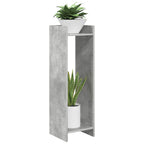 Supporto per piante Grigio Cemento 30 x 30 x 100 cm