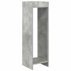 Supporto per piante 2 pcs Grigio Cemento 30 x 30 x 100 cm