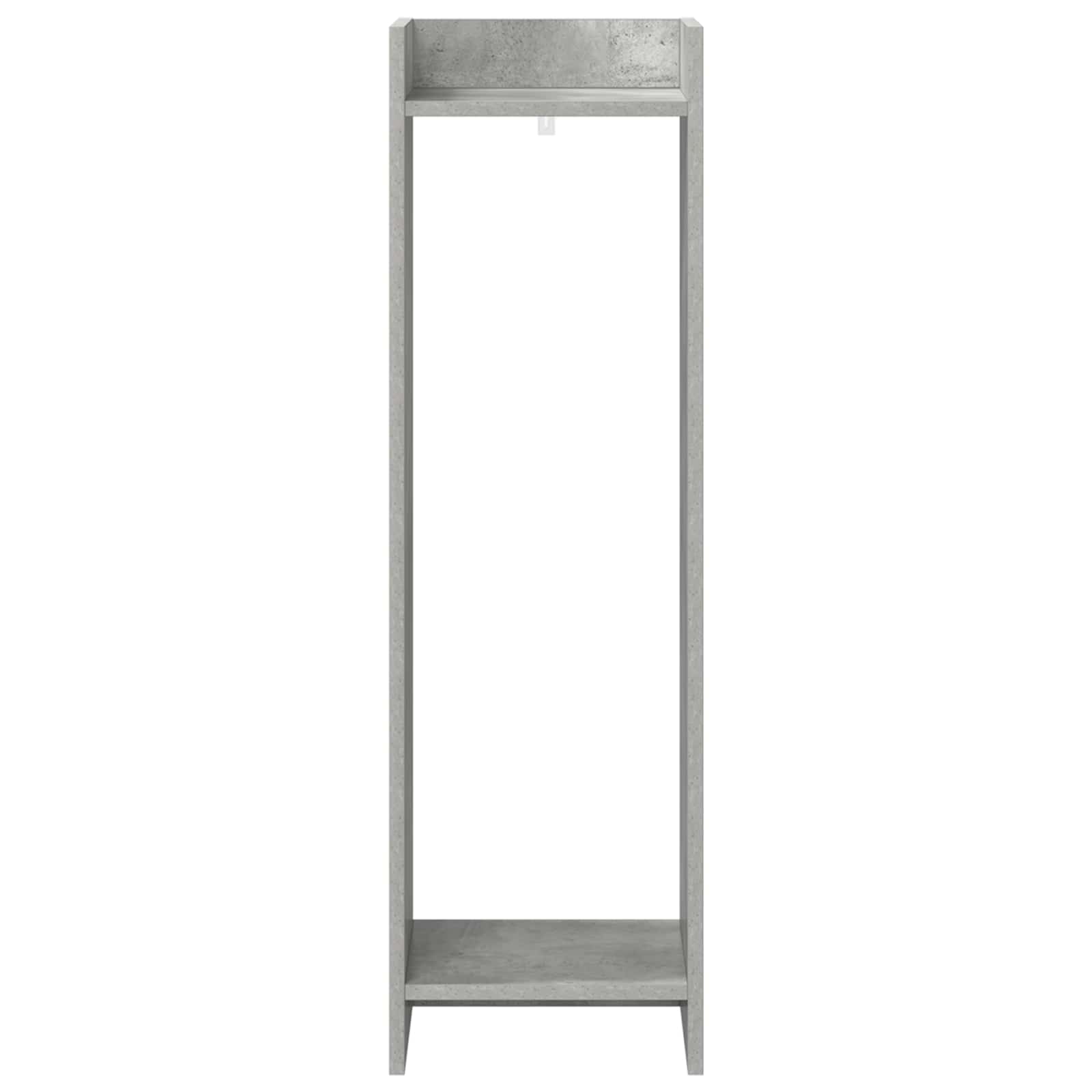 Supporto per piante 2 pcs Grigio Cemento 30 x 30 x 100 cm