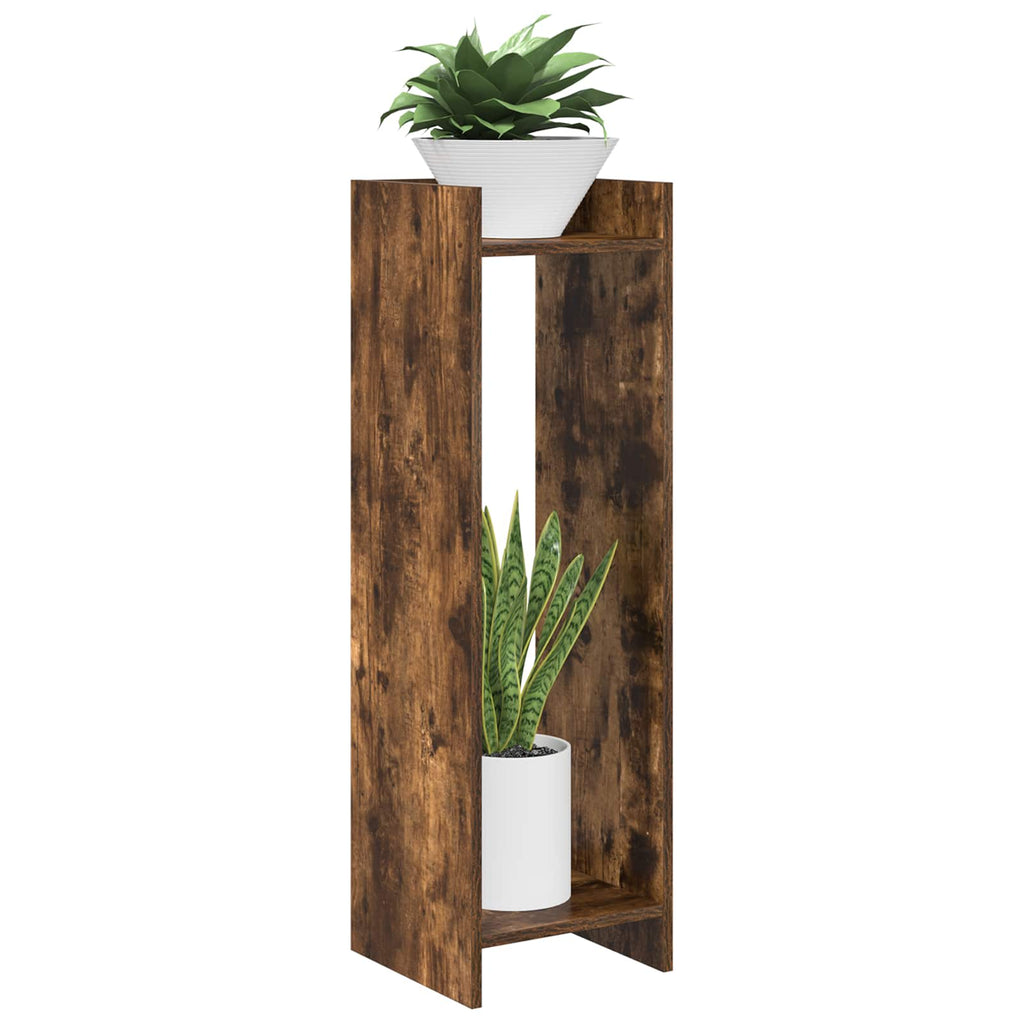Supporto per piante Quercia Affumicata 30 x 30 x 100 cm
