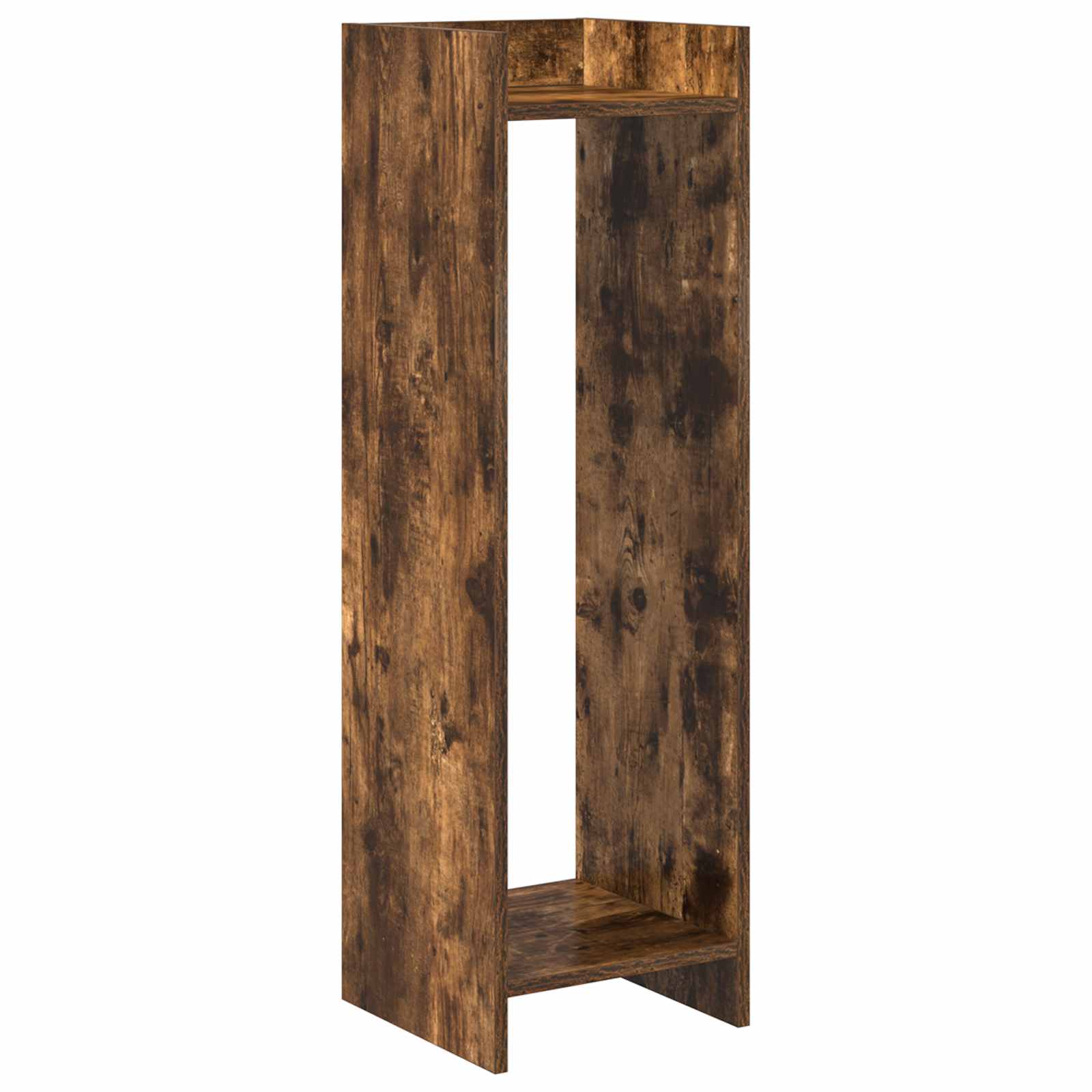 Supporto per piante 2 pcs Quercia Affumicata 30 x 30 x 100 cm