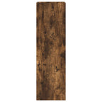 Supporto per piante 2 pcs Quercia Affumicata 30 x 30 x 100 cm