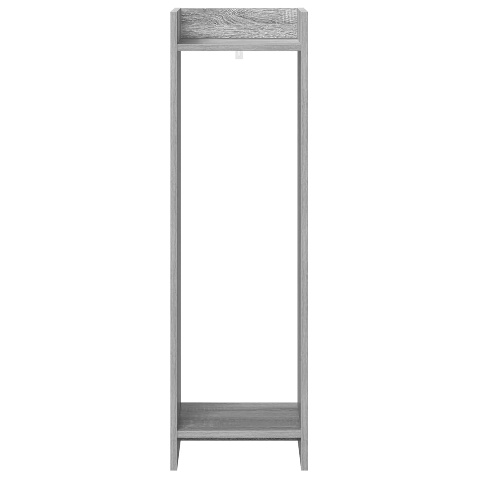 Supporto per piante Sonoma grigia 30 x 30 x 100 cm