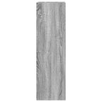 Supporto per piante Sonoma grigia 30 x 30 x 100 cm