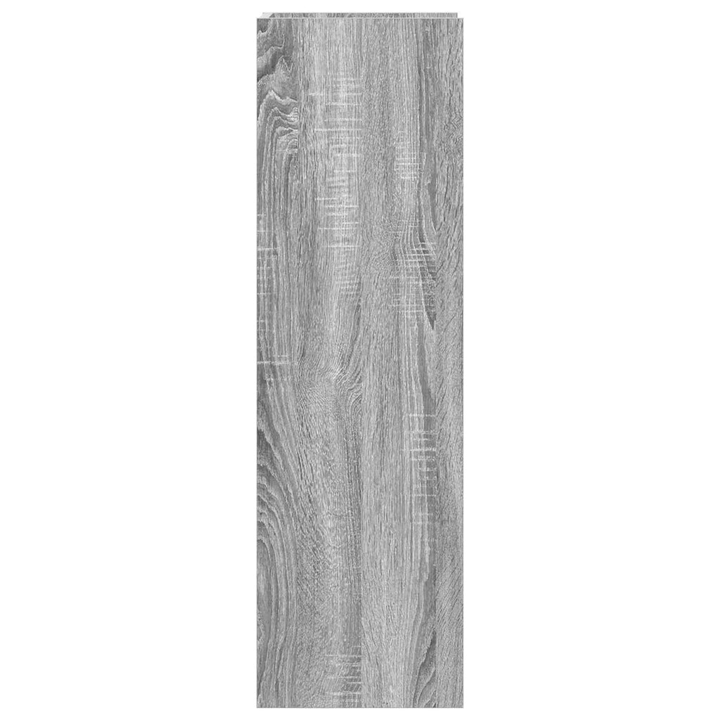 Supporto per piante 2 pcs Sonoma grigia 30 x 30 x 100 cm