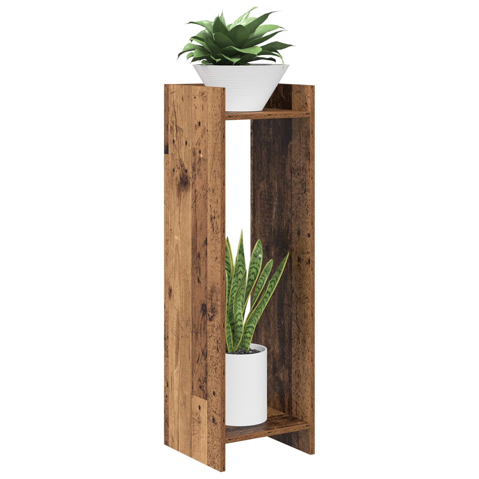 Supporto per piante Legno vecchio 30 x 30 x 100 cm