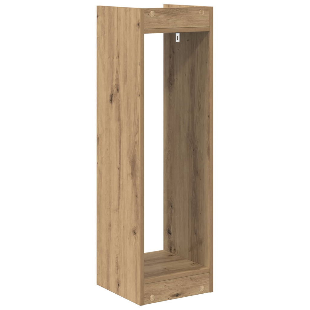 Supporto per piante 2 pcs Rovere Artigianale 30 x 30 x 100 cm