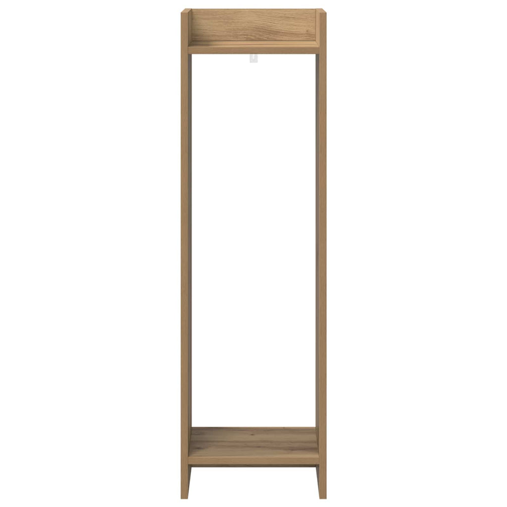 Supporto per piante 2 pcs Rovere Artigianale 30 x 30 x 100 cm