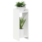 Supporto per piante Bianco 30 x 30 x 80 cm Legno ingegnerizzato