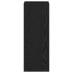 Supporto per piante 2 pcs Rovere Nero 30 x 30 x 80 cm