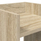 Supporto per piante Rovere Sonoma 30 x 30 x 80 cm