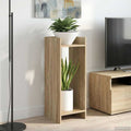 Supporto per piante 2 pcs Rovere Sonoma 30 x 30 x 80 cm